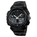 Analog digital black waterproof alarm multifunction cheap men fashion watch skmei 1270